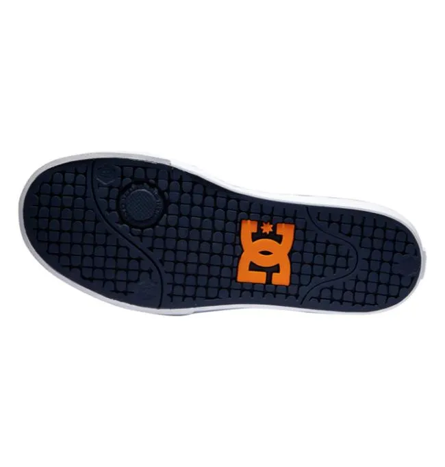 Men Essentials DC Men039s Pure Shoes WhiteGreyBlue