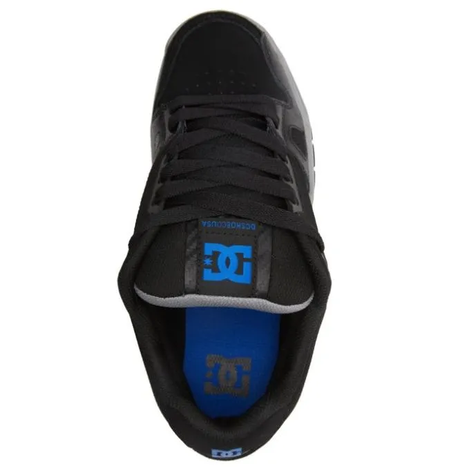 Men Essentials DC Men039s Stag Shoes BlackGreyBlue