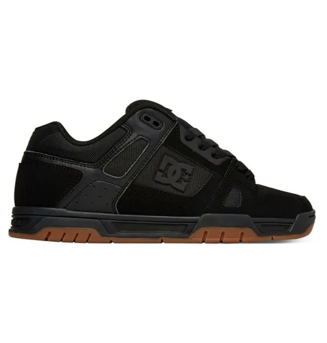 Men Essentials DC Men039s Stag Shoes BlackGum Men Essentials DC Men039s Stag Shoes BlackGum