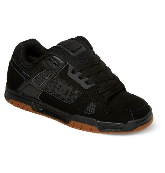 Men Essentials DC Men039s Stag Shoes BlackGum Men Essentials DC Men039s Stag Shoes BlackGum