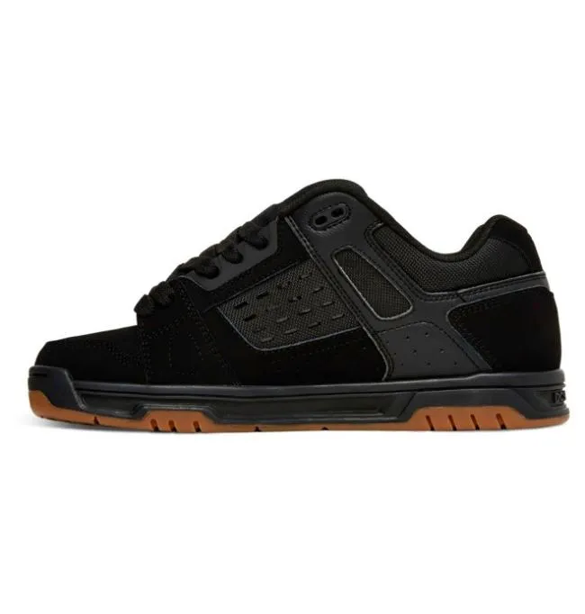 Men Essentials DC Men039s Stag Shoes BlackGum Men Essentials DC Men039s Stag Shoes BlackGum