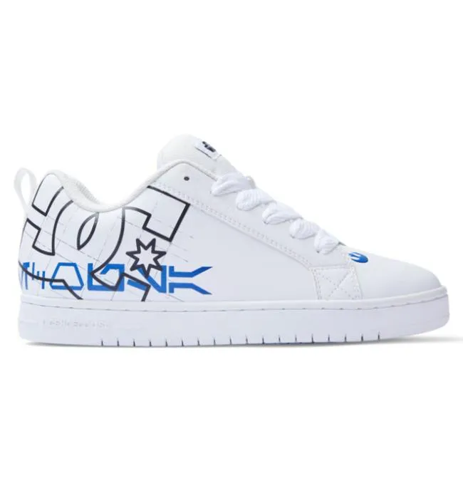 Men Essentials DC Men039s Star Warstrade DC Court Graffik Shoe WhiteBlue