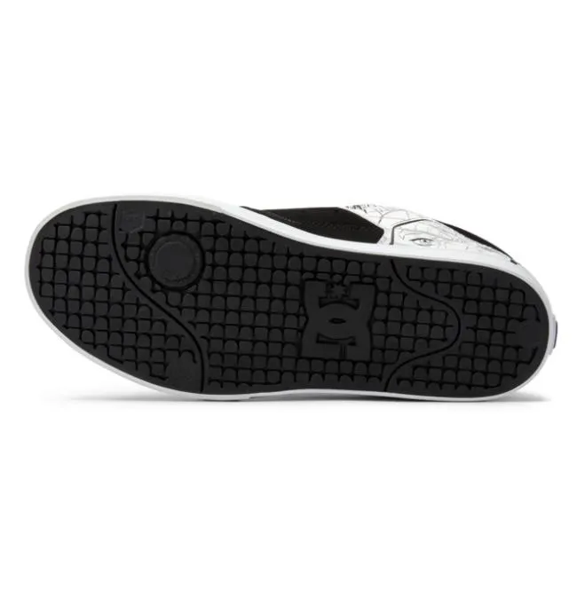 Men Essentials DC Men039s Star Warstrade DC Pure Shoe BlackWhiteGrey