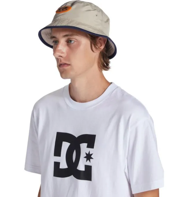 Men Hats and Beanies DC Men039s Butter Goods X DC Reversible Bucket Hat Island Fossil