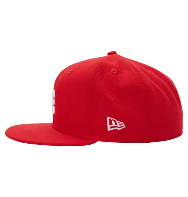 Men Hats and Beanies DC Men039s Championship New Erareg Fitted Hat Racing Red