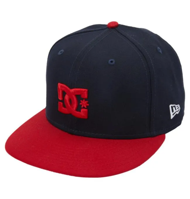 Men Hats and Beanies DC Men039s Empire Fielder Snapback Hat Navy Red