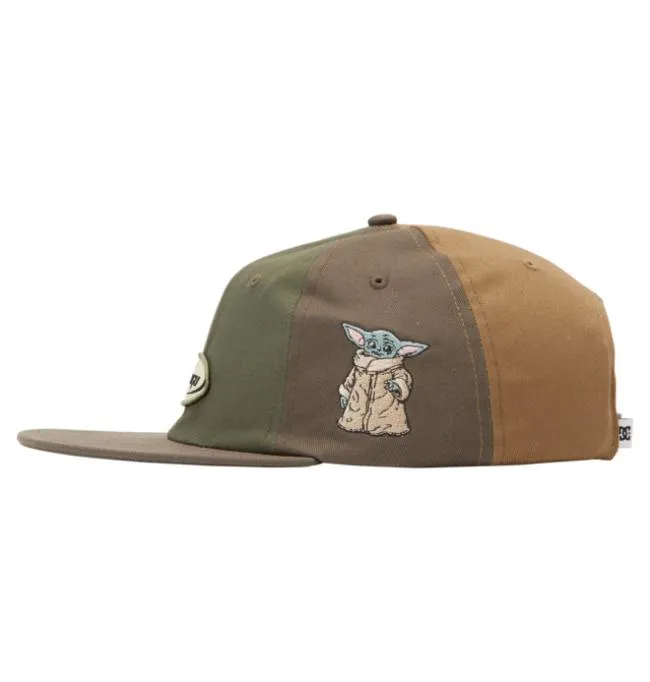Men Hats and Beanies DC Men039s Star Warstrade DC Grogu Baseball Hat Multi Green