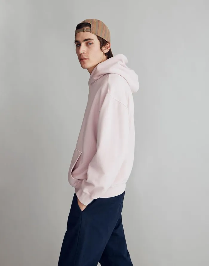 Men Hoodies and Sweatshirts Madewell The McCarren Midweight Hoodie Sweatshirt