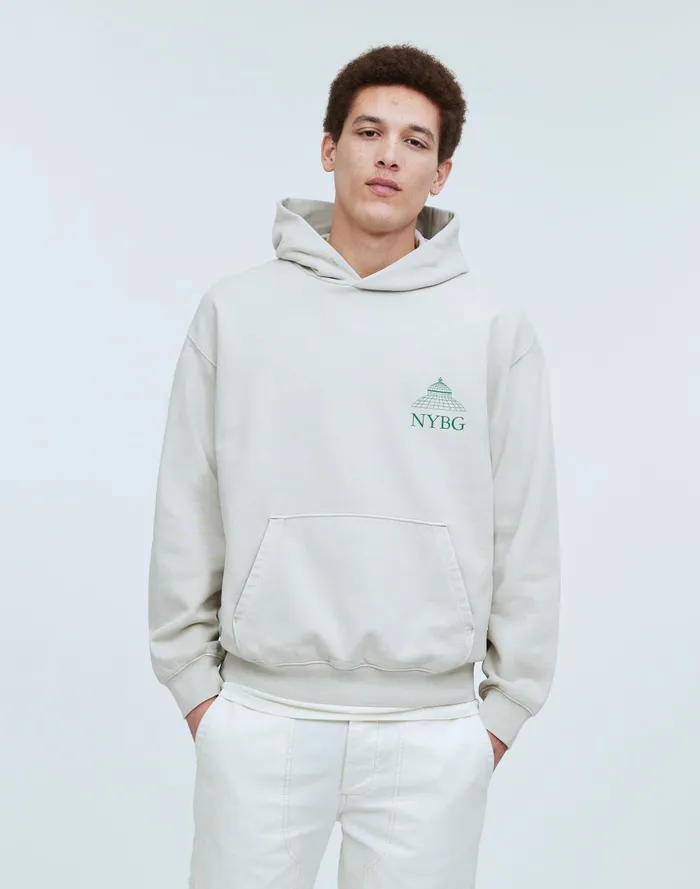 Men Hoodies and Sweatshirts Madewell X NYBG Hoodie Sweatshirt