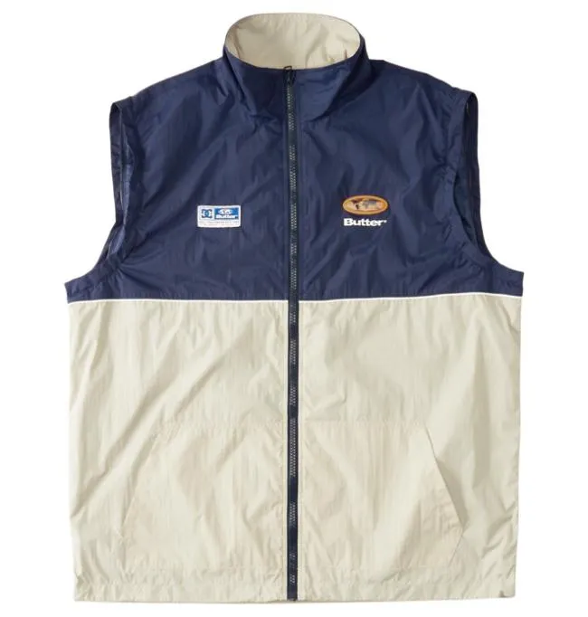 Men Jackets DC Men039s Butter Goods X DC WaterResistant Windbreaker Jacket Island Fossil Men Jackets DC Men039s Butter Goods X DC WaterResistant Windbreaker Jacket Island Fossil