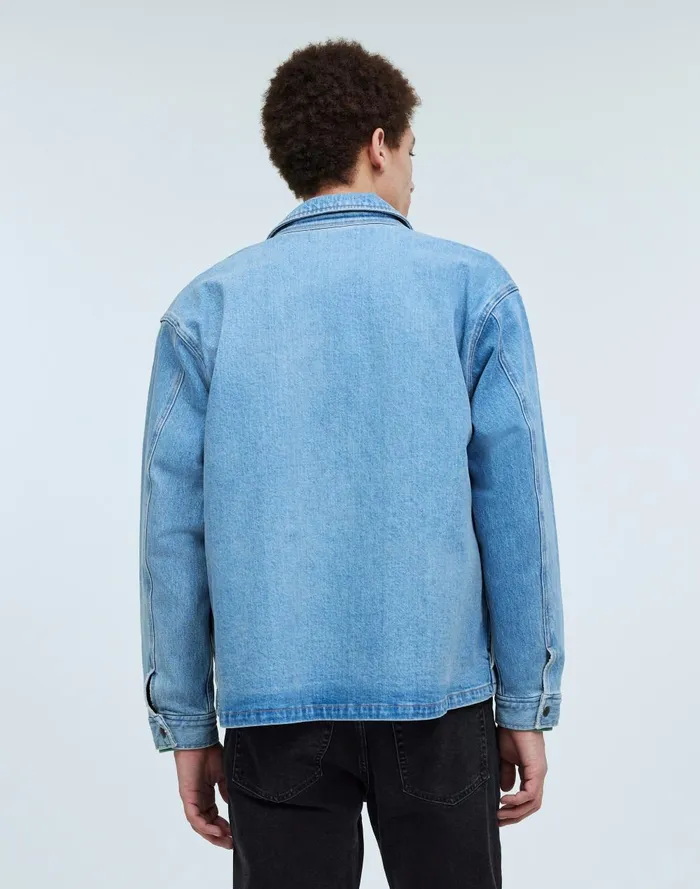 Men Jackets Madewell Denim Boxy ShirtJacket