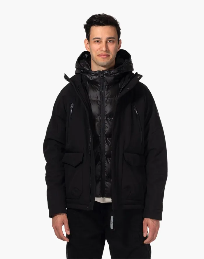 Men Jackets Madewell Norden Dag 2in1 Bonded Jacket