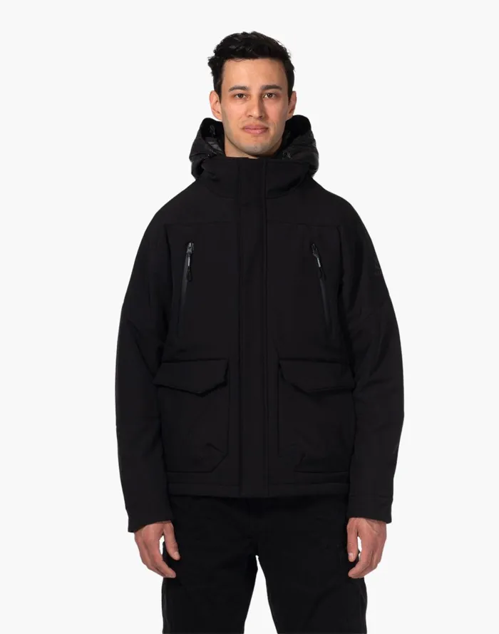 Men Jackets Madewell Norden Dag 2in1 Bonded Jacket