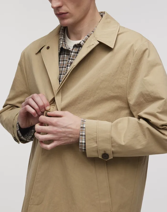 Men Jackets Madewell Trench Coat