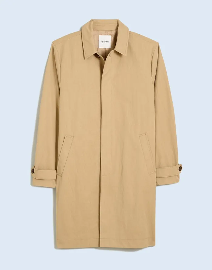 Men Jackets Madewell Trench Coat