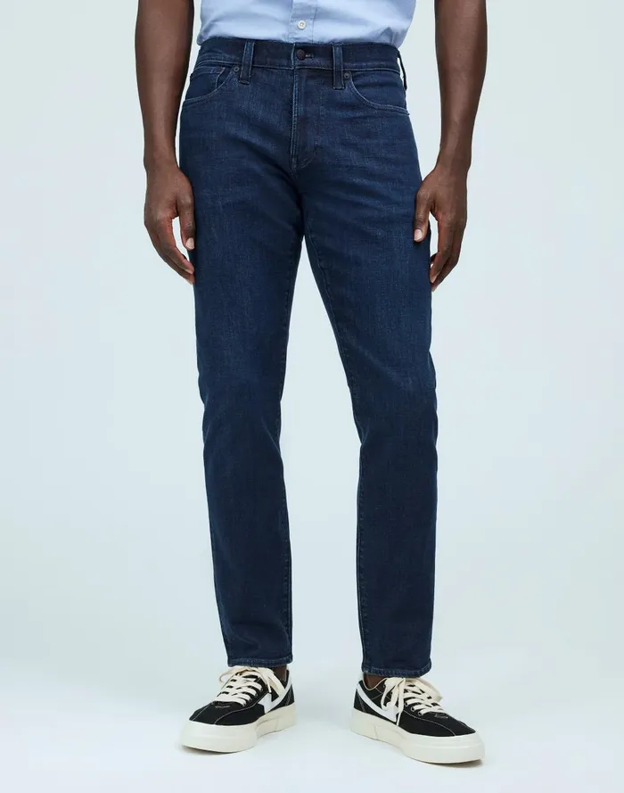 Men Jeans Madewell Athletic Slim Jeans COOLMAX Denim Edition