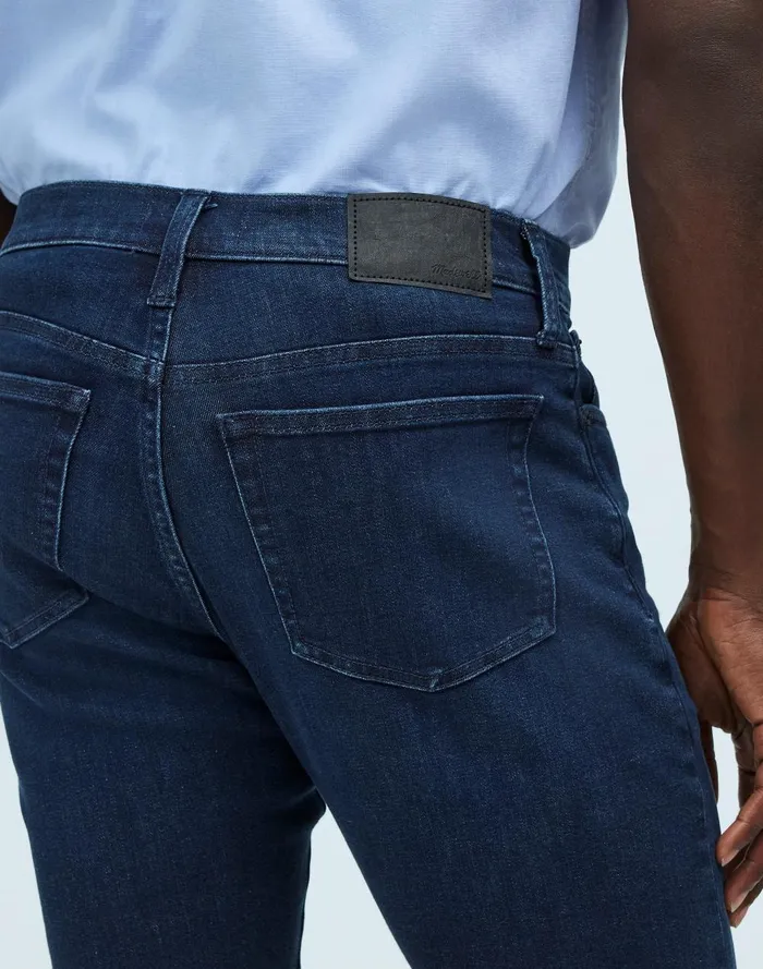 Men Jeans Madewell Athletic Slim Jeans COOLMAX Denim Edition