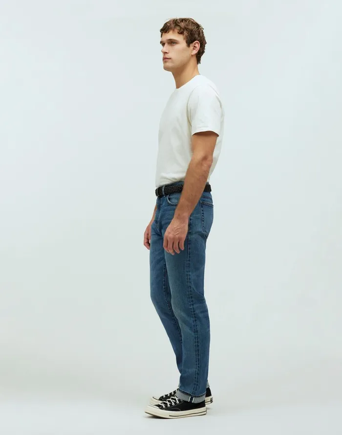 Men Jeans Madewell The 1991 StraightLeg Stretch Selvedge Jean