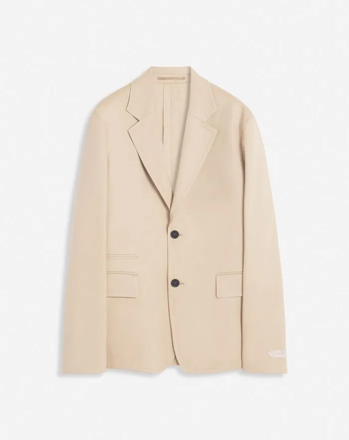 Men Lanvin Coats and Jackets Casual Singlebreasted Jacket Sand