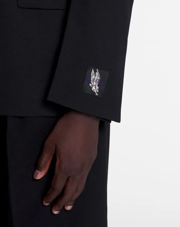 Men Lanvin Coats and Jackets Lanvin X Future Unisex Doublebreasted Jacket Black Men Lanvin Coats and Jackets Lanvin X Future Unisex Doublebreasted Jacket Black
