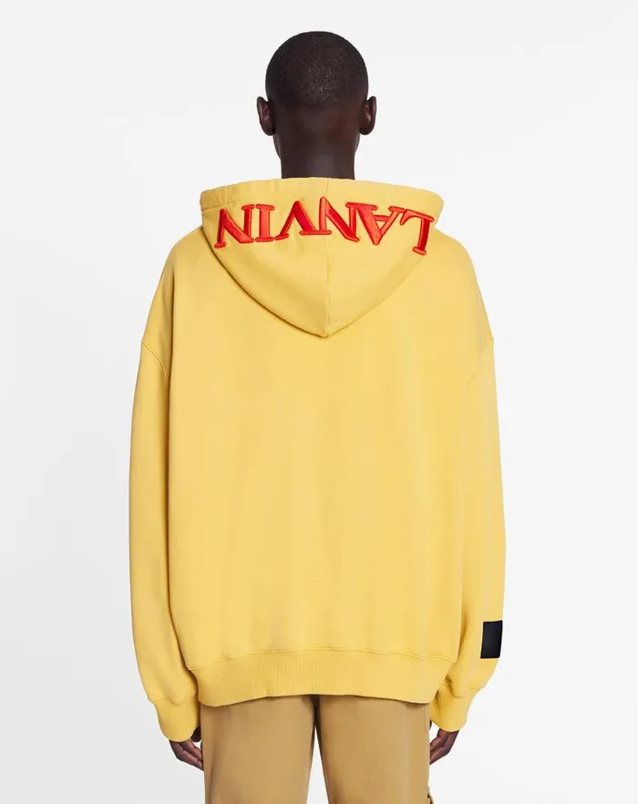 Men Lanvin Coats and Jackets Lanvin X Future Unisex Oversized Curb Laces Corn Men Lanvin Coats and Jackets Lanvin X Future Unisex Oversized Curb Laces Corn