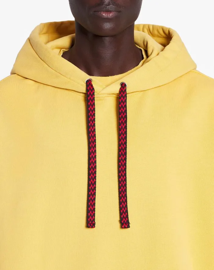 Men Lanvin Coats and Jackets Lanvin X Future Unisex Oversized Curb Laces Corn Men Lanvin Coats and Jackets Lanvin X Future Unisex Oversized Curb Laces Corn