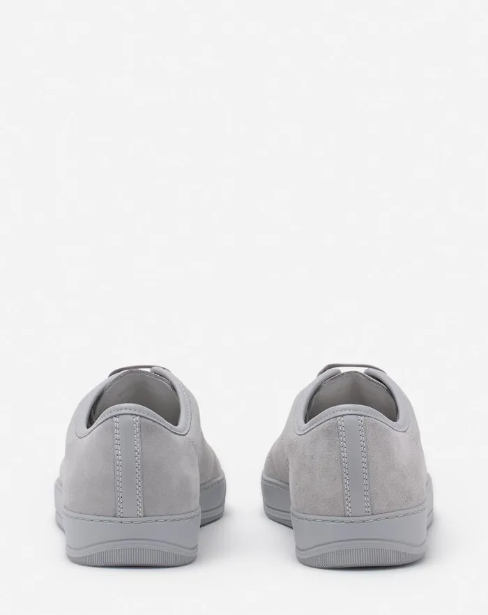 Men Lanvin DBB1 Dbb1 Leather And Suede Sneakers Light Greylight Grey Men Lanvin DBB1 Dbb1 Leather And Suede Sneakers Light Greylight Grey