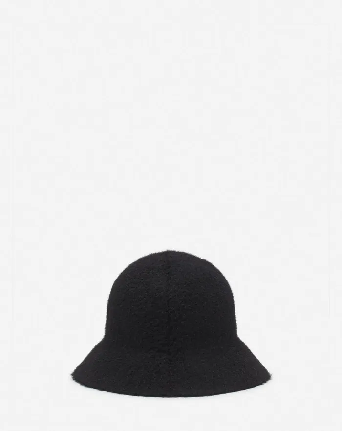 Men Lanvin Hats Lanvin Cotton Bucket Hat Black Men Lanvin Hats Lanvin Cotton Bucket Hat Black