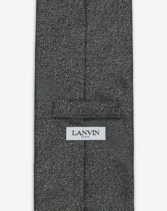 Men Lanvin Hats Lanvin Tie In Satin Black Men Lanvin Hats Lanvin Tie In Satin Black