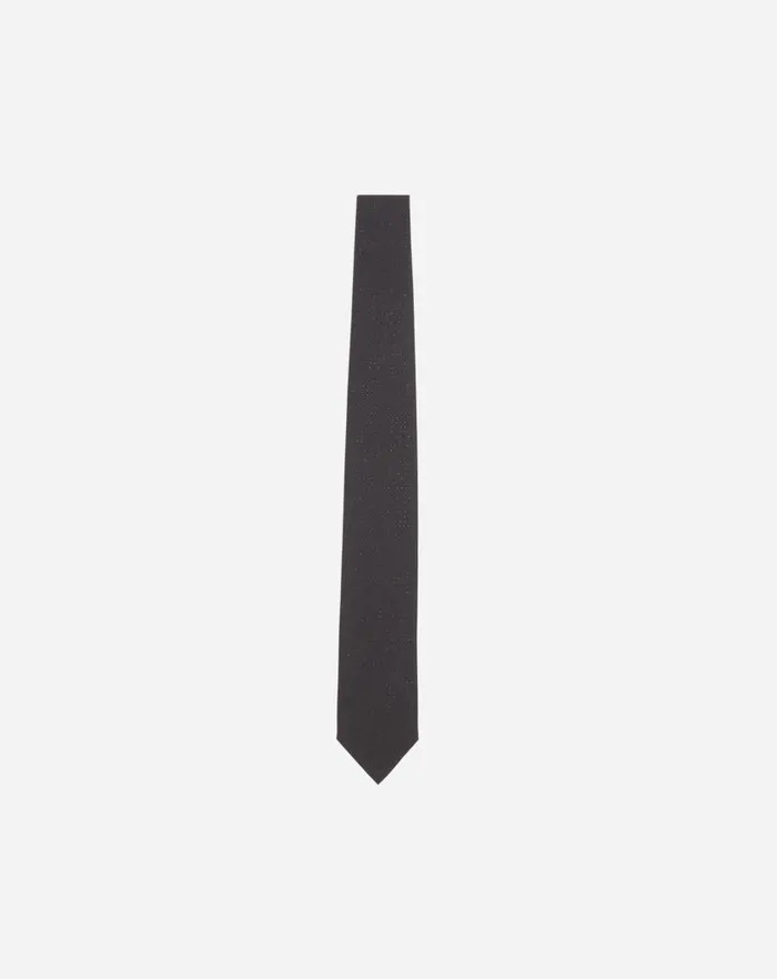 Men Lanvin Hats Lanvin Tie In Sparkly Satin Black