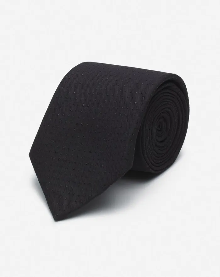 Men Lanvin Hats Lanvin Tie In Sparkly Satin Black