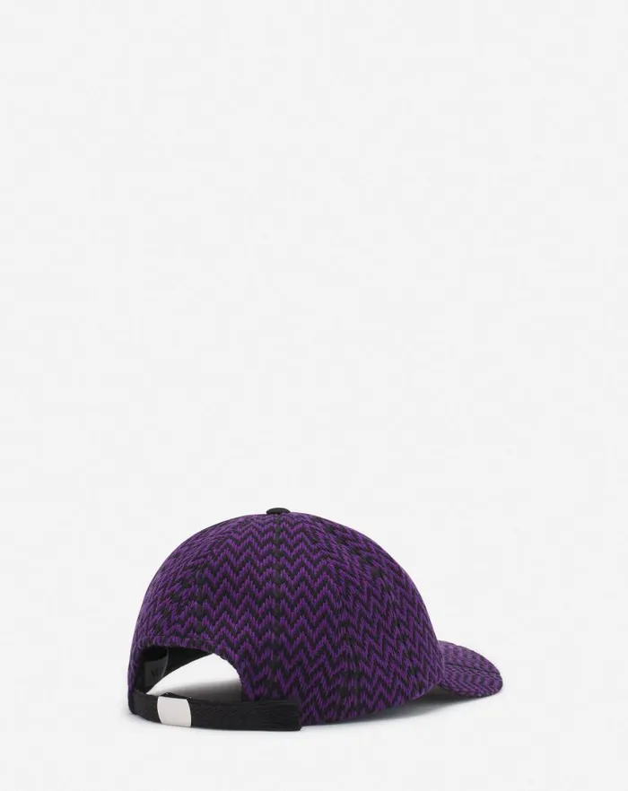 Men Lanvin Hats Lanvin X Future Curb Cotton Cap Blackpurple Reign Men Lanvin Hats Lanvin X Future Curb Cotton Cap Blackpurple Reign
