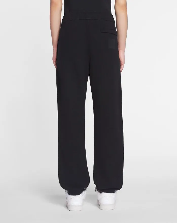 Men Lanvin Pants and Shorts Lanvin X Future Unisex Logo Jogging Pants Black Men Lanvin Pants and Shorts Lanvin X Future Unisex Logo Jogging Pants Black
