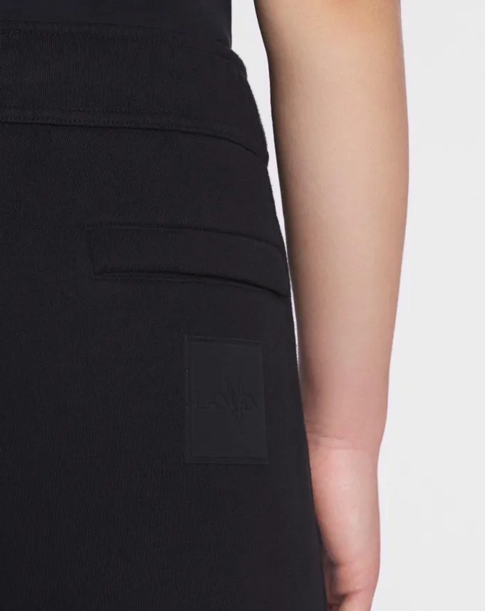 Men Lanvin Pants and Shorts Lanvin X Future Unisex Logo Jogging Pants Black Men Lanvin Pants and Shorts Lanvin X Future Unisex Logo Jogging Pants Black