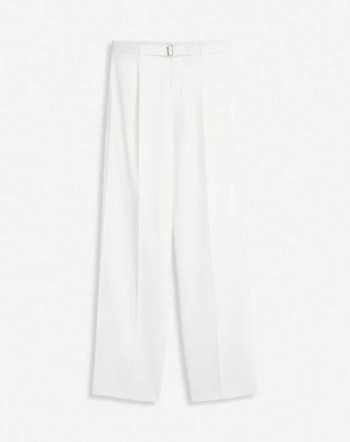 Men Lanvin Pants and Shorts Lanvin X Future Unisex Wideleg Pants Milk