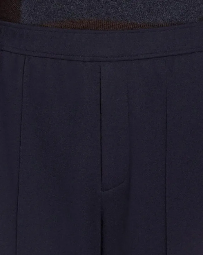 Men Lanvin Pants and Shorts Pants With An Elastic Waistband Dark Navuy Blue