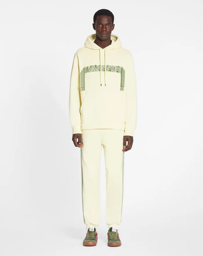 Men Lanvin Pants and Shorts Side Curb Joggers Quartz