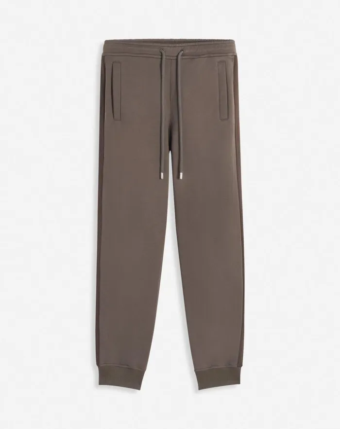 Men Lanvin Pants and Shorts Side Curb Joggers Shadow