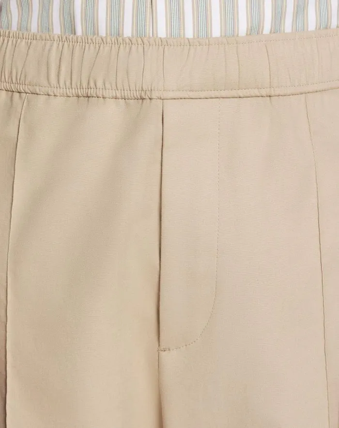 Men Lanvin Pants and Shorts Suit Pants With An Elasticated Waistband Sand Men Lanvin Pants and Shorts Suit Pants With An Elasticated Waistband Sand