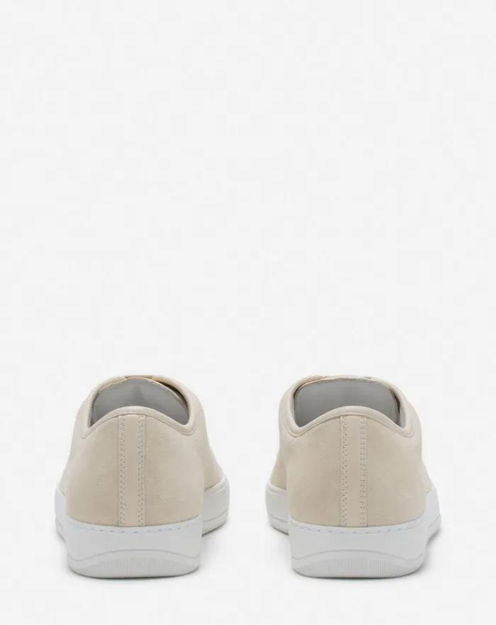 Men Lanvin Sneakers Dbb1 Leather And Suede Sneakers Vanilla Men Lanvin Sneakers Dbb1 Leather And Suede Sneakers Vanilla
