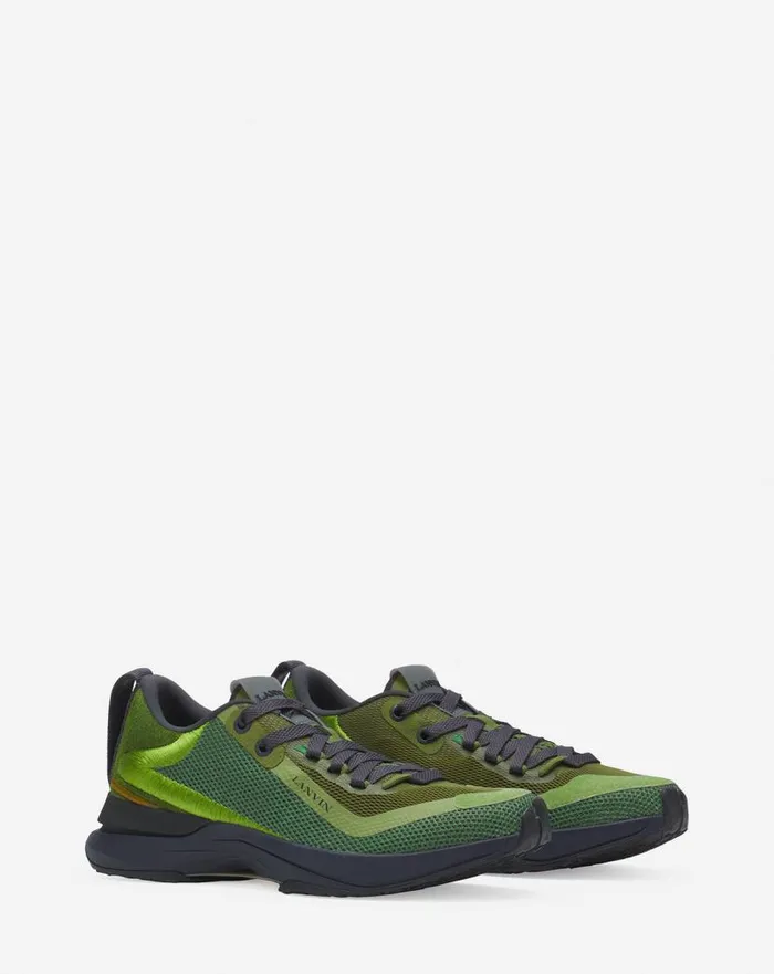 Men Lanvin Sneakers Li Mesh Sneakers Dark Greengreen Men Lanvin Sneakers Li Mesh Sneakers Dark Greengreen