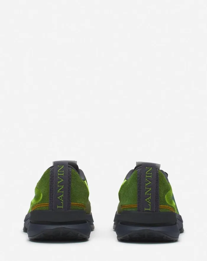 Men Lanvin Sneakers Li Mesh Sneakers Dark Greengreen Men Lanvin Sneakers Li Mesh Sneakers Dark Greengreen