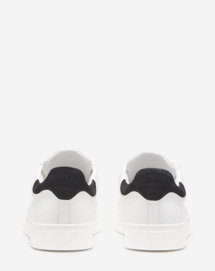 Men Lanvin Sneakers Leather Ddb0 Sneakers Whiteblack
