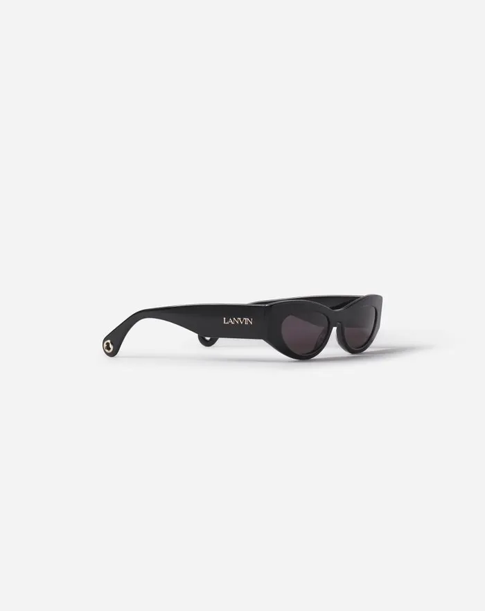 Men Lanvin Sunglasses Lanvin Logo Sunglasses Black Men Lanvin Sunglasses Lanvin Logo Sunglasses Black