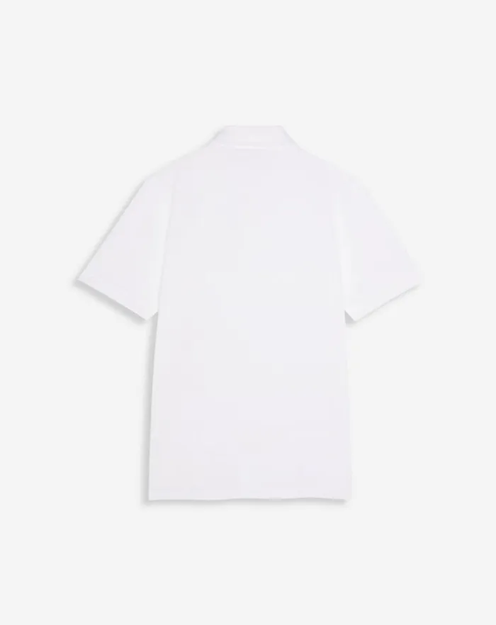 Men Lanvin Tshirts and Polos Classic Polo Shirt Optical White