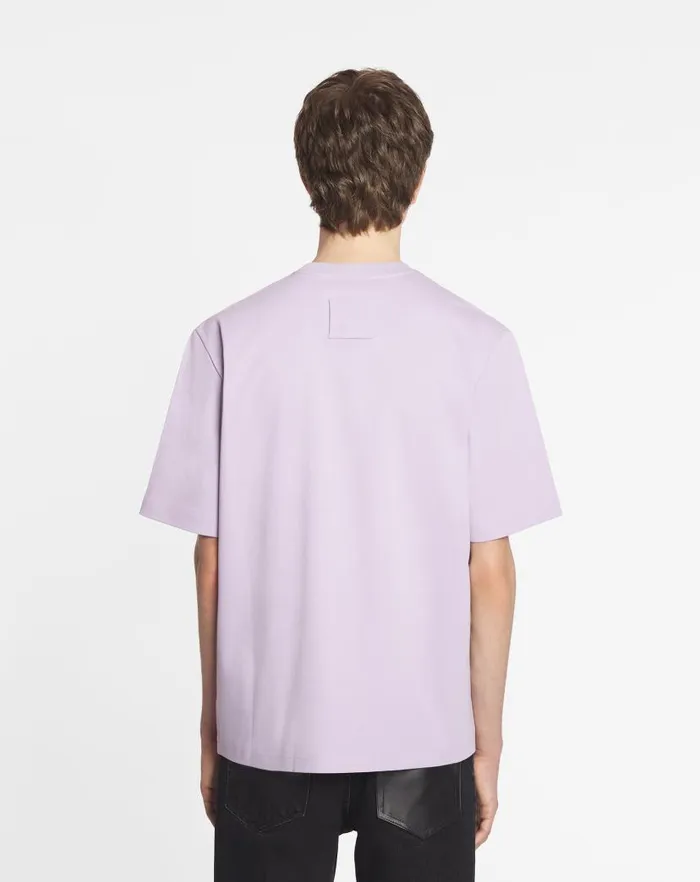 Men Lanvin Tshirts and Polos Classic Tshirt With An Archives Print Wisteria Men Lanvin Tshirts and Polos Classic Tshirt With An Archives Print Wisteria