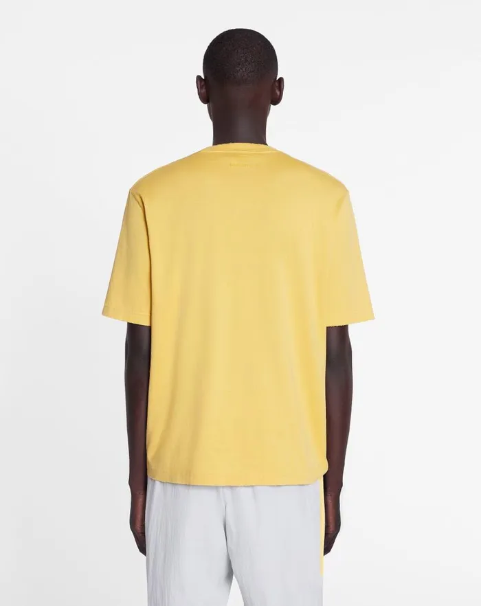 Men Lanvin Tshirts and Polos Lanvin X Future Classic Eagle Print Tshirt Corn Men Lanvin Tshirts and Polos Lanvin X Future Classic Eagle Print Tshirt Corn