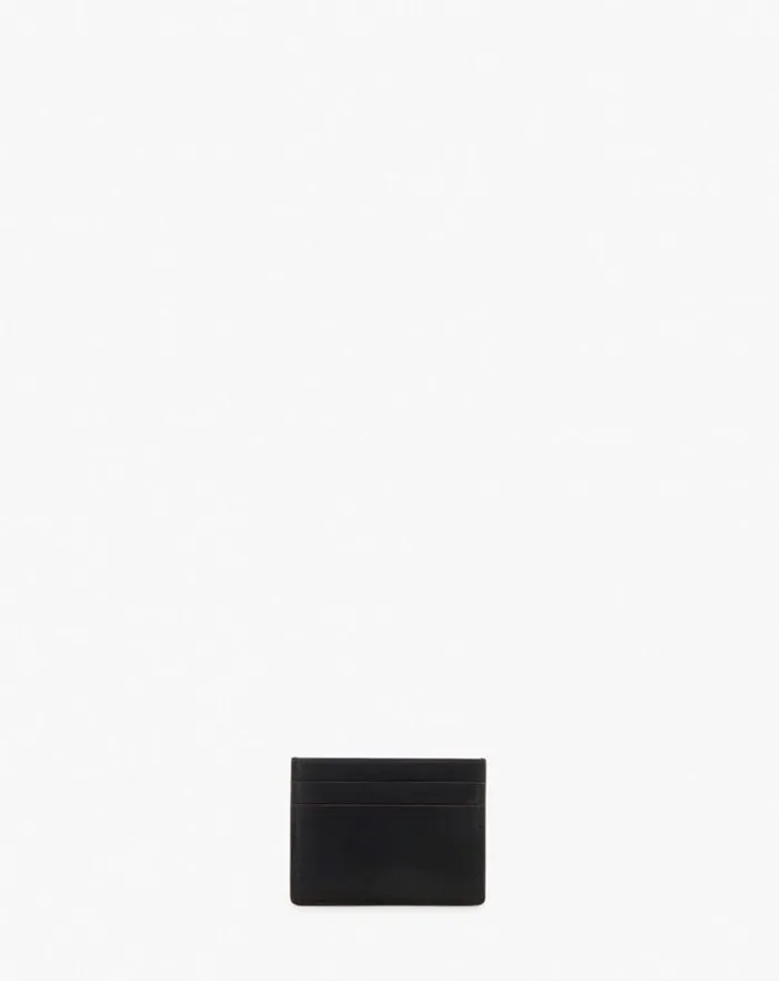 Men Lanvin Wallets and Small Leather Goods Lanvin Signature Leather Cardholder Black Men Lanvin Wallets and Small Leather Goods Lanvin Signature Leather Cardholder Black