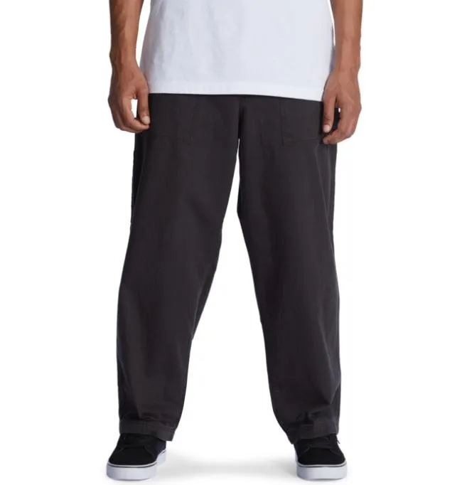 Men Pants DC Men039s Mechanic 3 Carpenter Pants Pirate Black