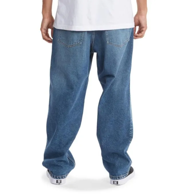 Men Pants DC Men039s Worker Baggy Jeans Medium Indigo Men Pants DC Men039s Worker Baggy Jeans Medium Indigo
